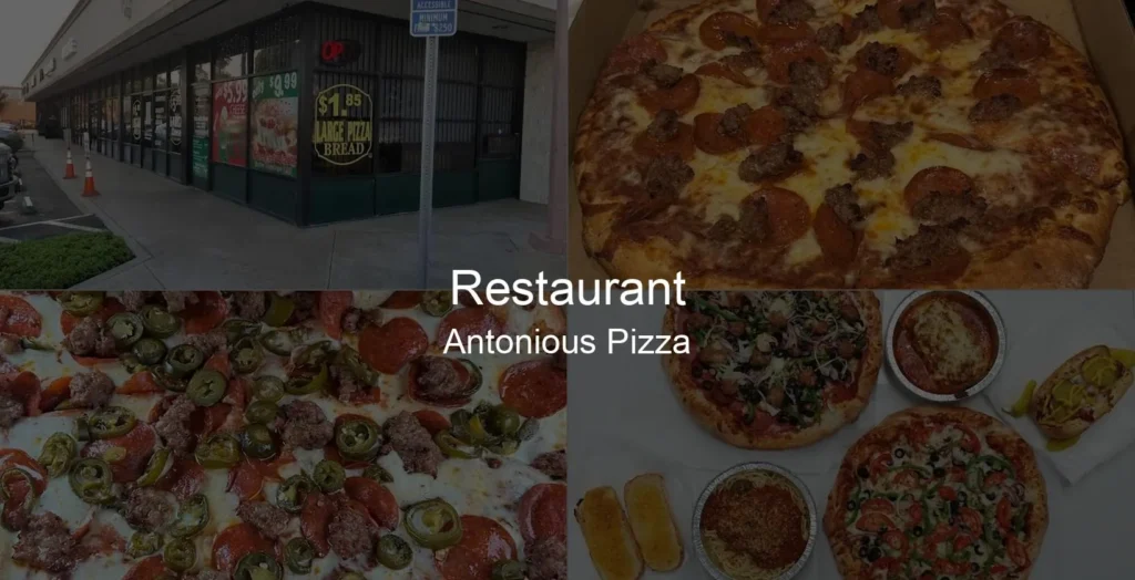 Antonious Pizza Photo