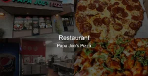 Papa Joe's Pizza Photo