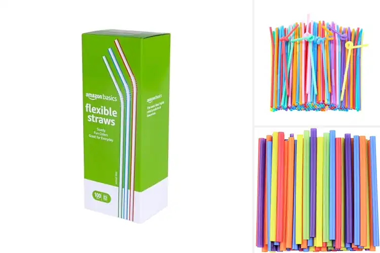 Detailed view of Best 100 Count Straws Pack
