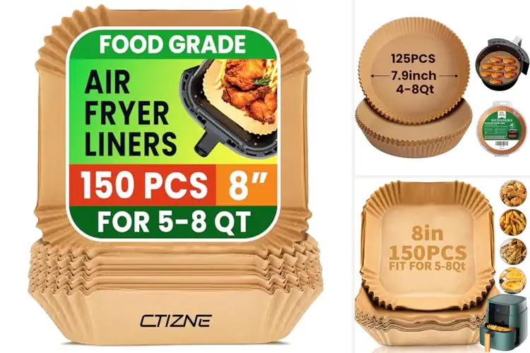 Detailed view of Best 5 To 8 Qt Air Fryer Liners