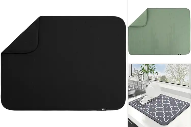 Detailed view of 10 Best Absorbent Kitchen Counter Mats for Easy Cleaning