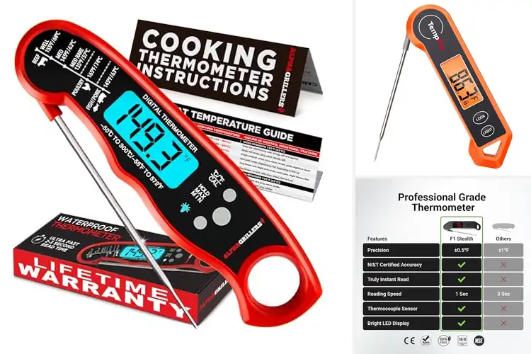 Detailed view of Best Accurate Instant Read Thermometers
