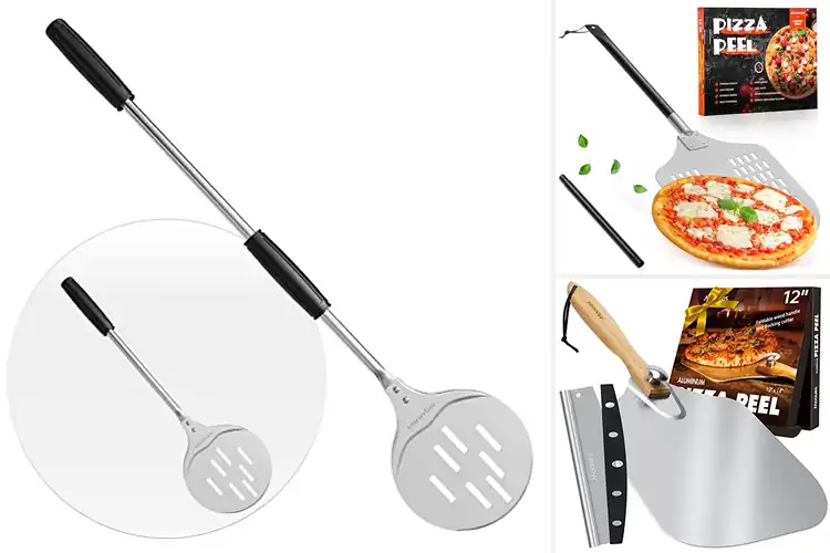 Detailed view of 10 Best Adjustable Handle Pizza Peels for Perfect Baking
