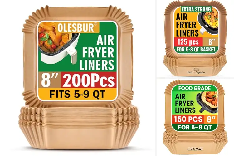 Detailed view of Best Air Fryer Cleaning Liners