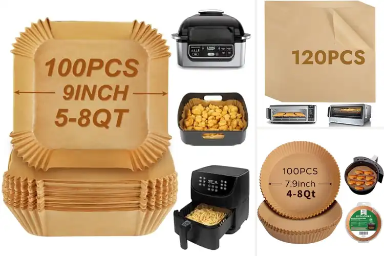 Detailed view of 10 Best Air Fryer Liner Sheets For Ninja
