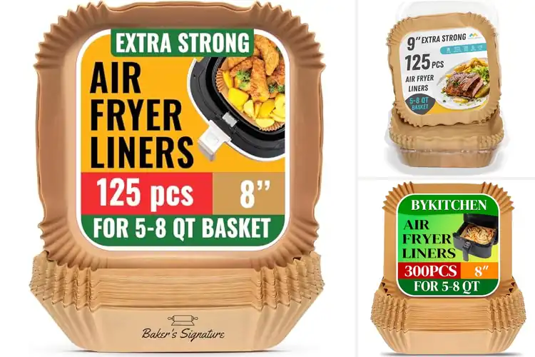 Detailed view of Best Air Fryer Liners For 5-8 Qt Baskets