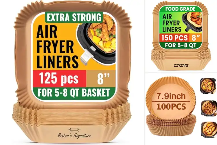 Detailed view of Best Air Fryer Liners For 5 To 8 Qt