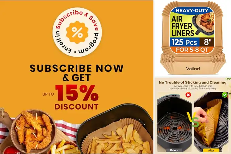 Detailed view of 10 Best Air Fryer Liners to Save Time & Make Cleaning Easy