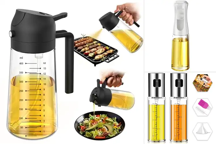 Detailed view of Best Air Fryer Oil Bottles