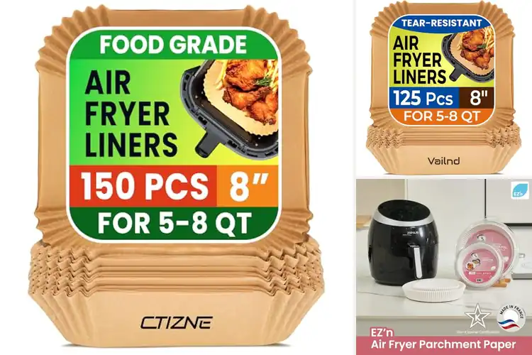 Detailed view of 10 Best Air Fryer Paper Liners for Mess-Free Cooking