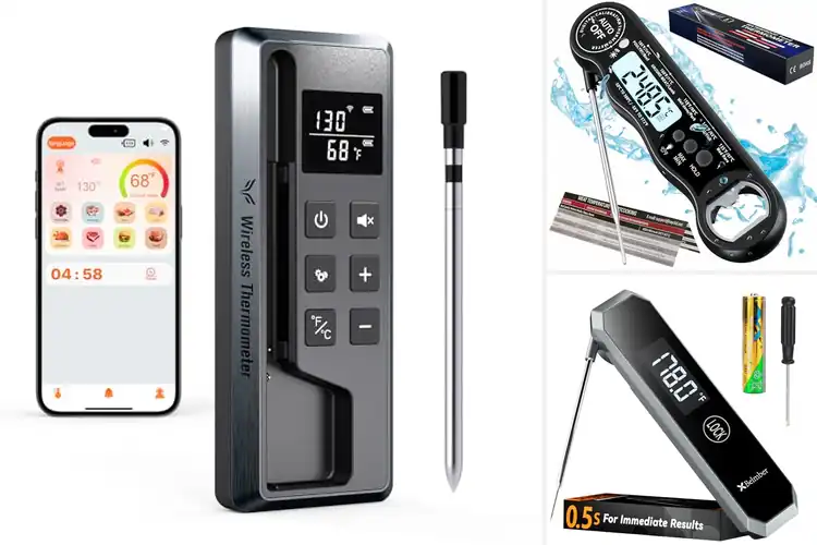 Detailed view of 10 Best Air Fryer Thermometers: Cook Perfect Meals