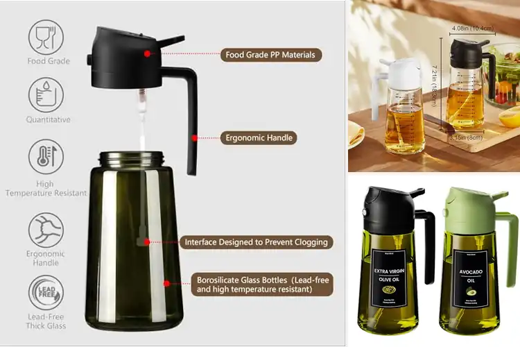 Detailed view of Best AirFryerAccessible Oil Sprayers