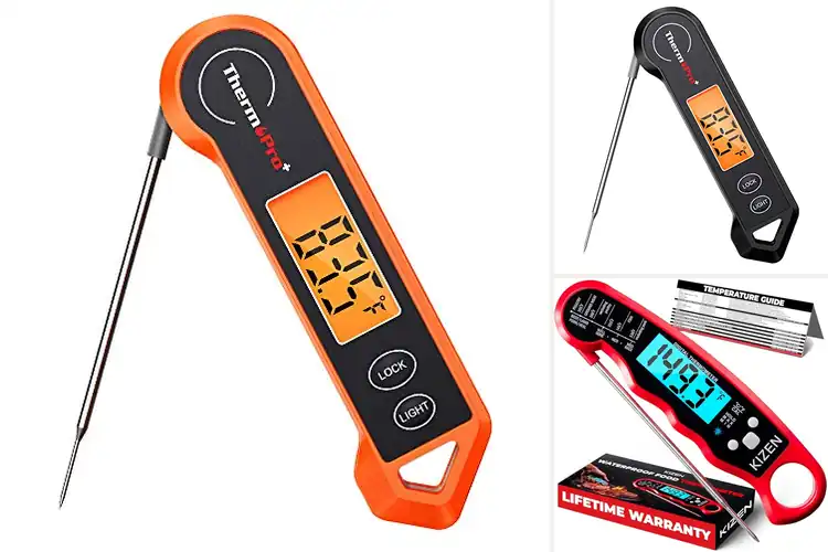 Detailed view of 10 Best Backlit Digital Food Thermometers