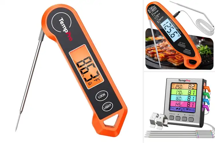 Detailed view of Best Backlit Grill Thermometers: Grill Smarter, Not Harder