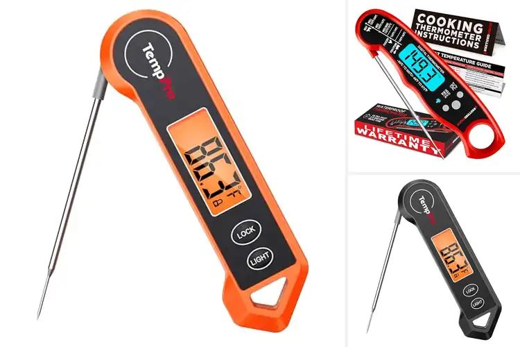 Detailed view of Best Backlit Kitchen Thermometers