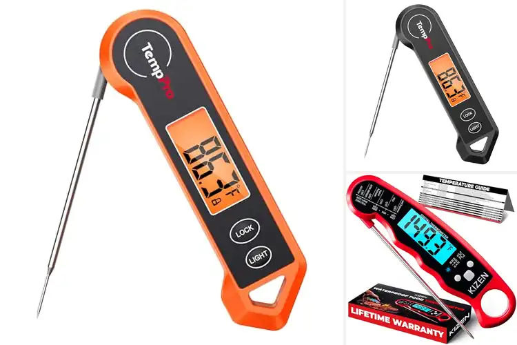 Detailed view of Best Backlit Thermometers For Grilling