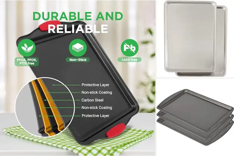 Detailed view of Best Baking Sheets: Top 10 Picks for Perfect Baking Results