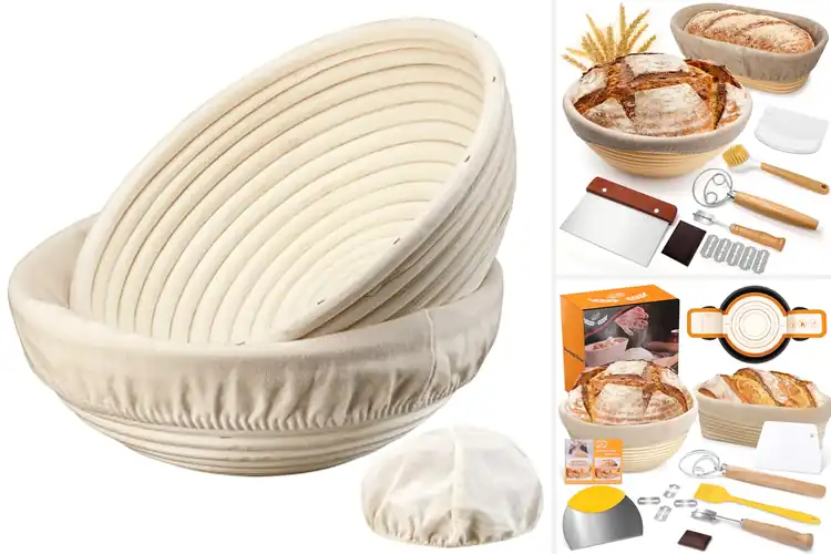 Detailed view of Best Banneton Bread Proofing Baskets