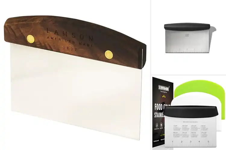 Detailed view of 10 Best Bench Scrapers for Effortless Baking