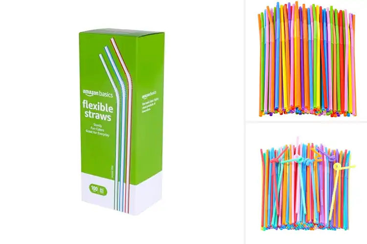 Detailed view of Best Bendable Plastic Straws For Robust Sipping