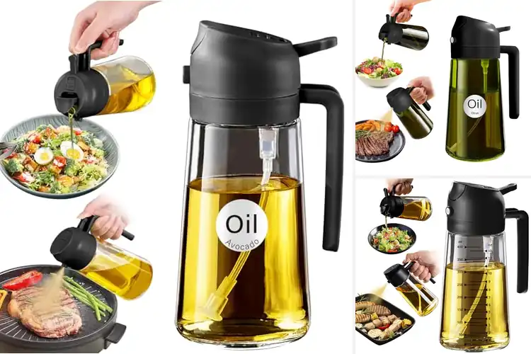 Detailed view of 10 Best BPA Free Glass Oil Sprayer