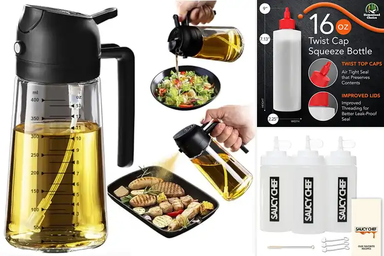 Detailed view of Best BPA Free Oil Dispensing Bottles For Safe Cooking