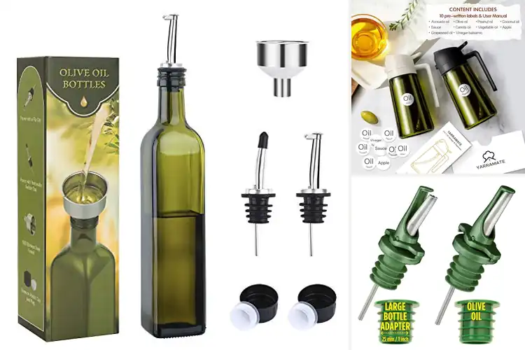 Detailed view of 10 Best BPA Free Olive Oil Dispensers – Leak-Free & Fresh