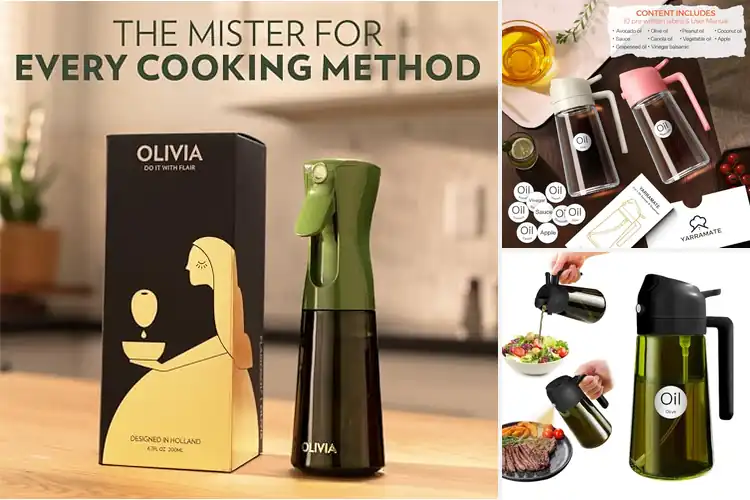 Detailed view of 10 Best BPA Free Olive Oil Sprayers for Healthier Cooking