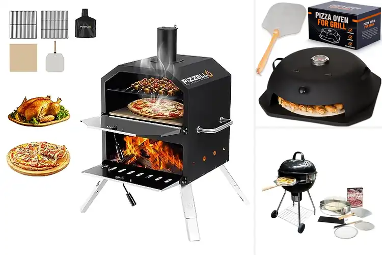 Detailed view of 10 Best Charcoal Pizza Ovens for Smoky Homemade Perfection