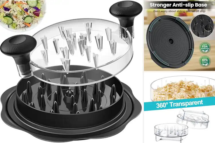 Detailed view of 10 Best Chicken Shredder Tools: Shred in Seconds