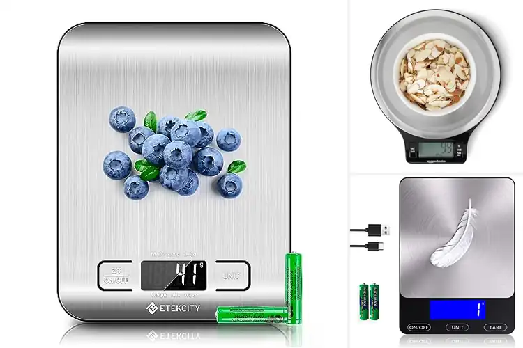 Detailed view of 10 Best Compact Digital Kitchen Scales for Accurate Cooking