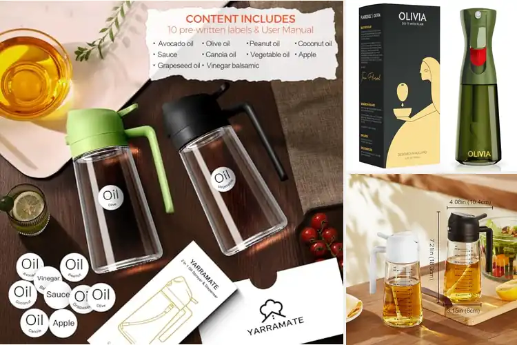 Detailed view of 10 Best Controlled Dispensing Oil Sprayers: Healthier Cooking