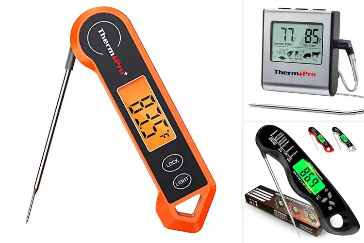 Detailed view of 10 Best Cooking Thermometers: Cook Like A Pro