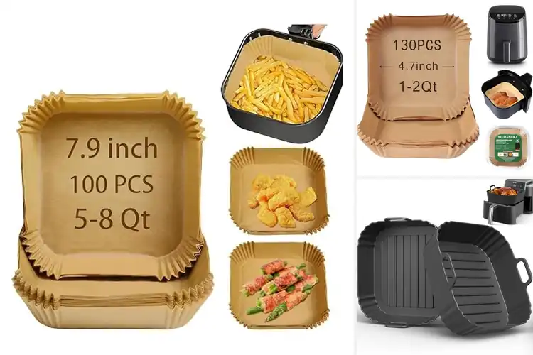 Detailed view of 10 Best Cosori-Compatible Liners for Hassle-Free Air Frying
