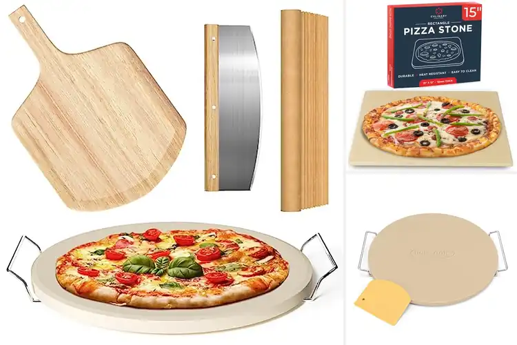Detailed view of 10 Best Crispy Pizza Stones for Perfect Home Pizzas