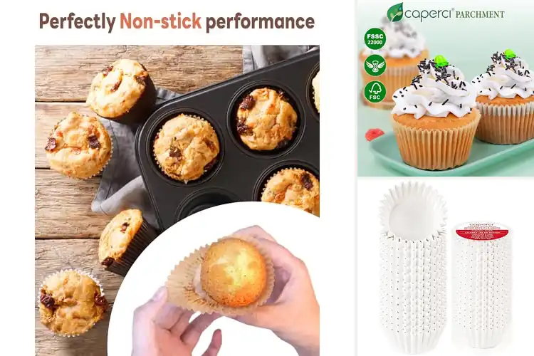 Detailed view of 10 Best Cupcake Liners For Standard Pan Muffins Nuts