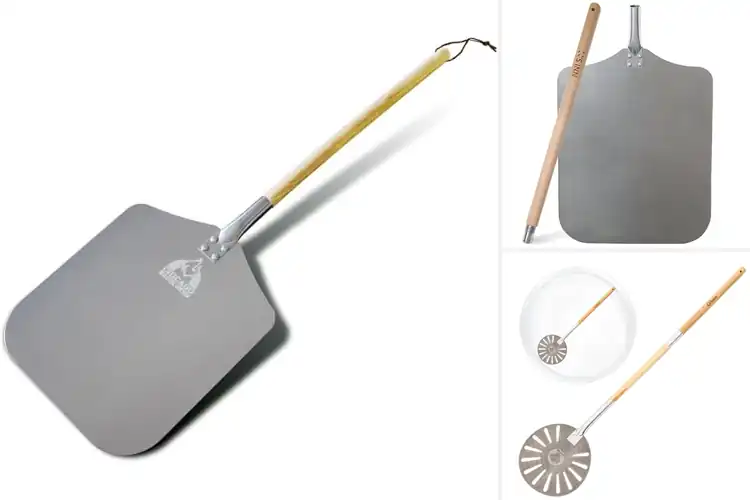 Detailed view of 10 Best Detachable-Handle Pizza Paddles for Easy, Safe Baking