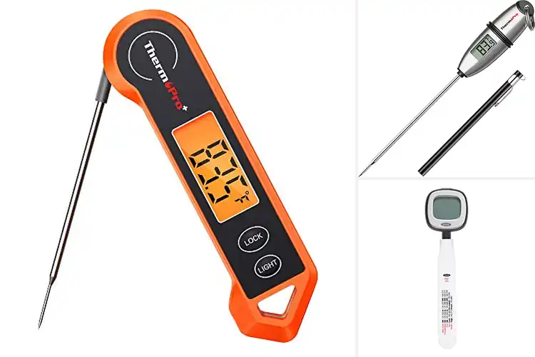 Detailed view of 10 Best Digital Cooking Thermometers: Cook Perfect