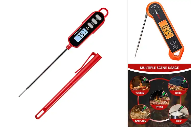 Detailed view of 10 Best Digital Cooking Tools: Fast, Accurate Readings
