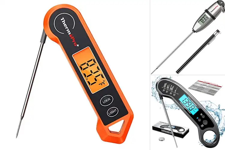 Detailed view of 10 Best Digital Food Thermometers For Cooking