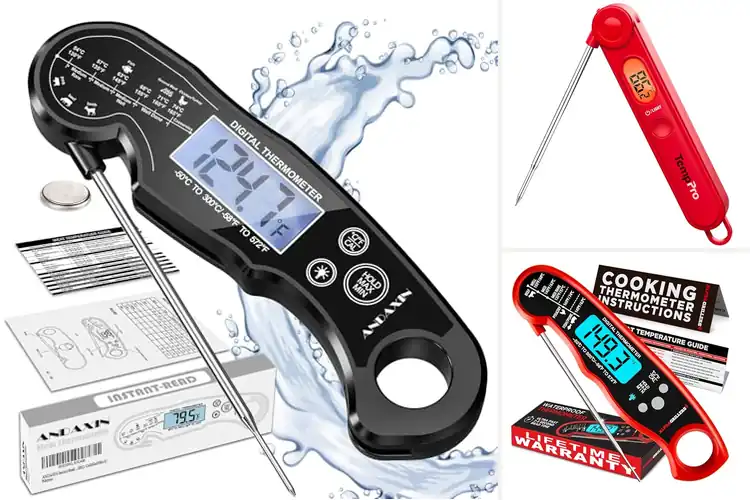 Detailed view of Best Digital Food Thermometers With Backlight