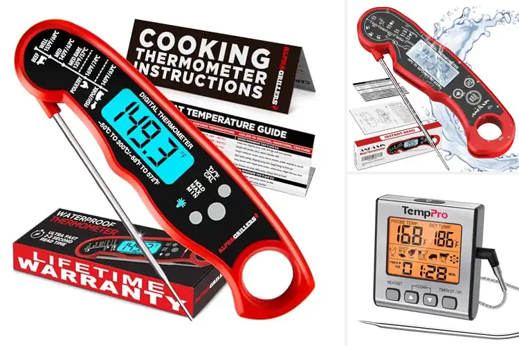 Detailed view of Best Digital Meat Thermometers For Cooking And Grilling