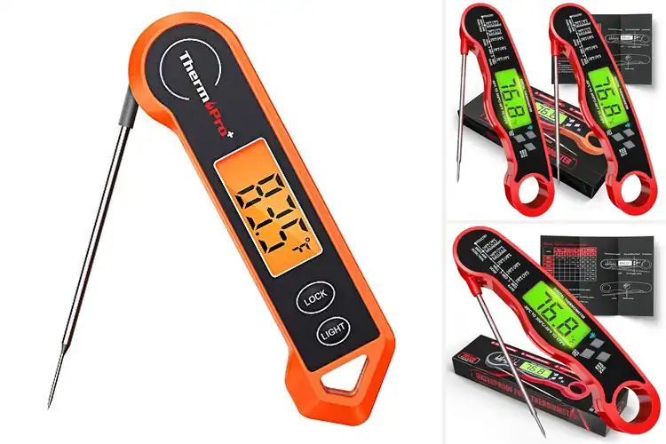 Detailed view of Best Digital Meat Thermometers With Fast Read Time