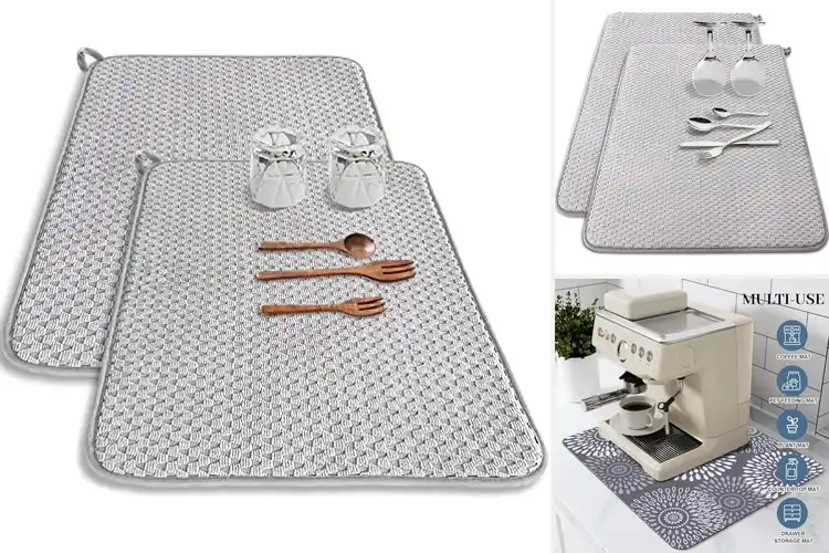 Detailed view of 10 Best Dish Drying Pads for Countertops: Spotless Counters