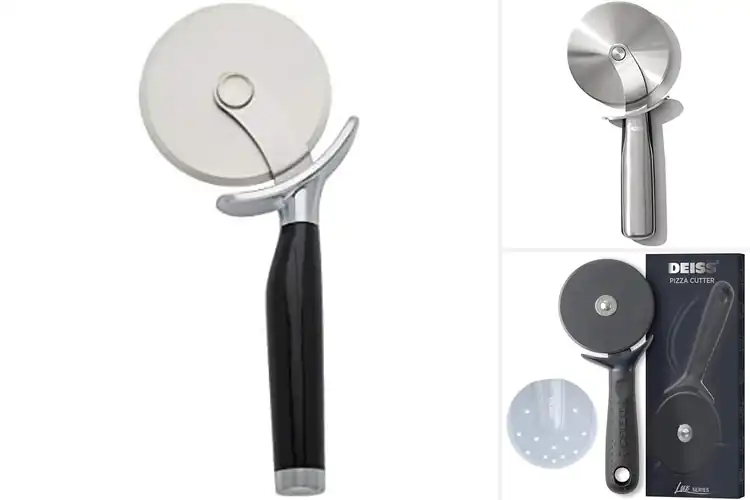 Detailed view of 10 Best Dishwasher Safe Pizza Cutters for Perfect Slices