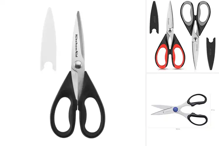 Detailed view of 10 Best Dishwasher Safe Scissors: Sharp, Easy Meat Cutting