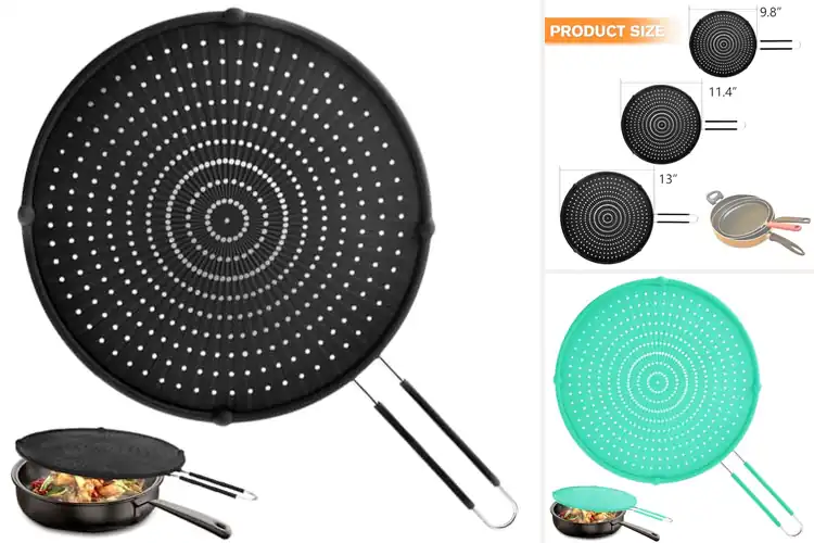 Detailed view of Best Dishwasher Safe Splatter Guards