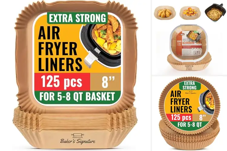 Detailed view of Best Disposable Air Fryer Liners With Easy Cleanup
