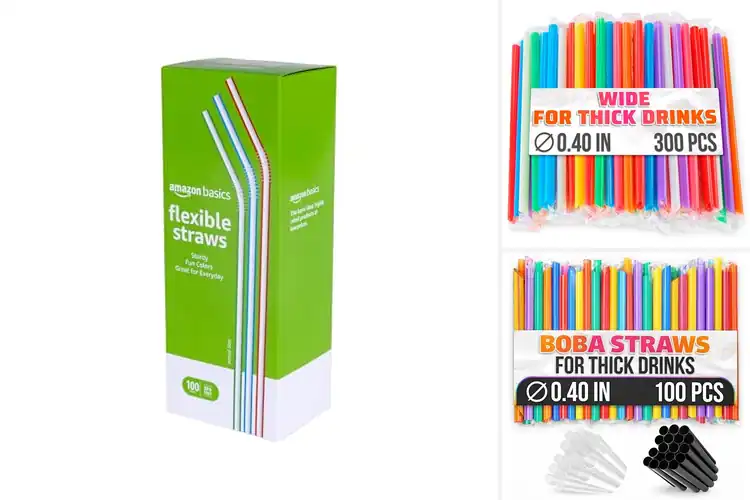 Detailed view of Best Disposable Straws For Easy Serving