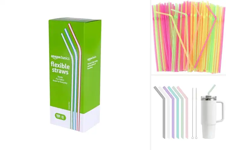 Detailed view of 10 Best Drinking Straws: Sip Smart, Save the Planet